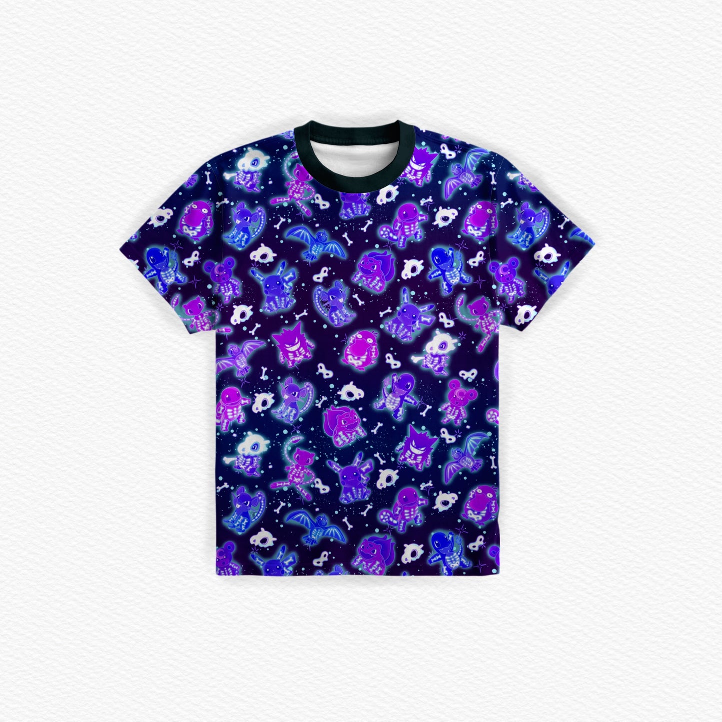 Adult shirt: Skelly Pok *SHIPS SEPTEMBER*