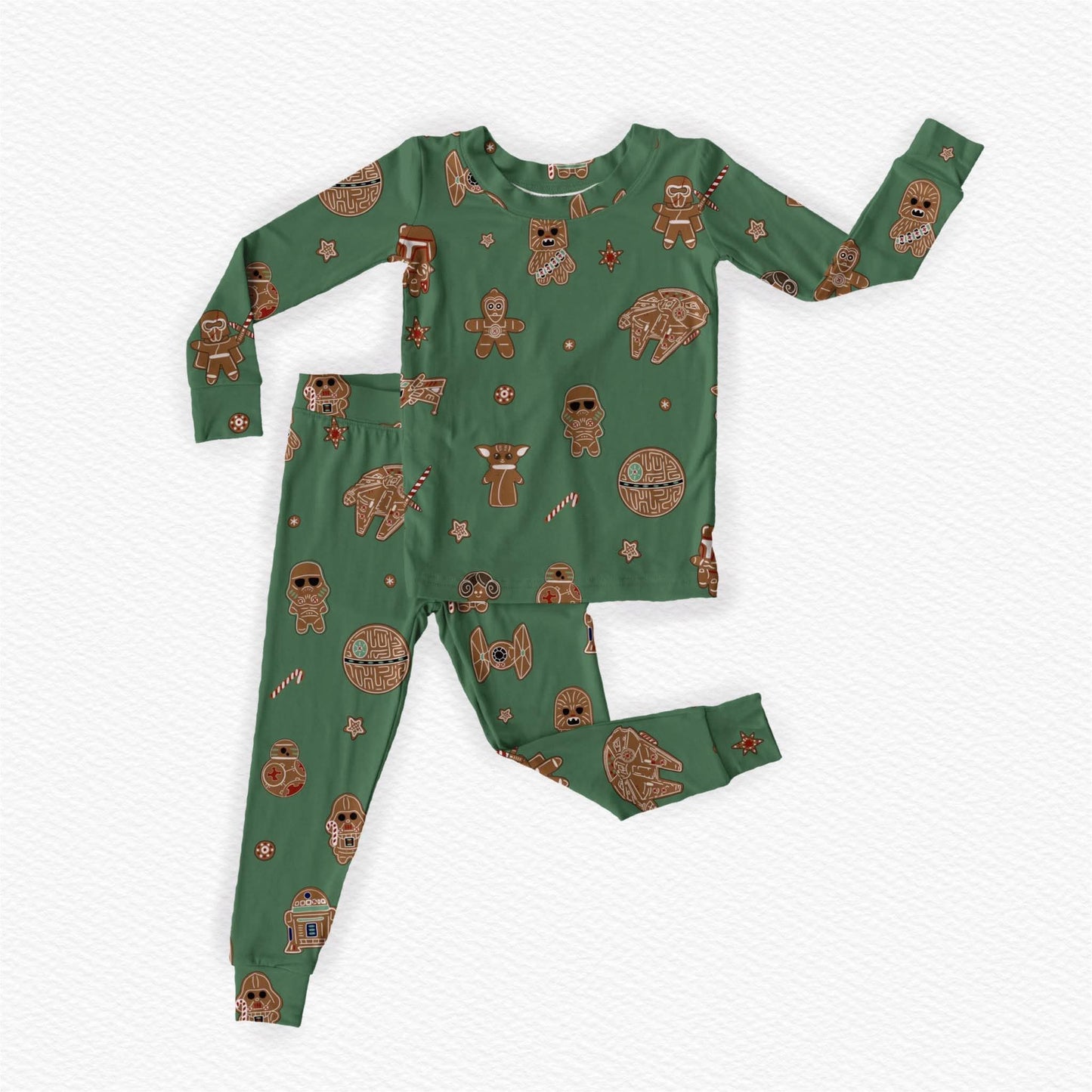 Long sleeve / pants: Gingerbread Space *SHIPS NOVEMBER*