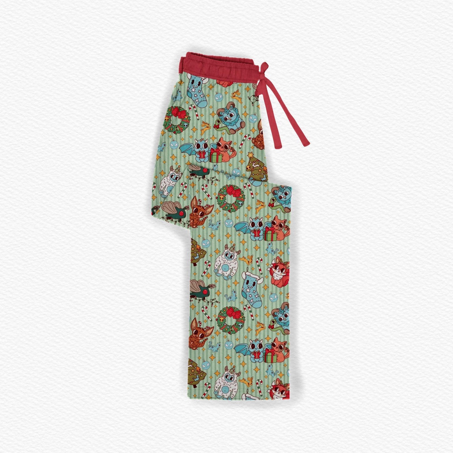 Adult Wide Leg: Jolly Cryptids *SHIPS NOVEMBER*