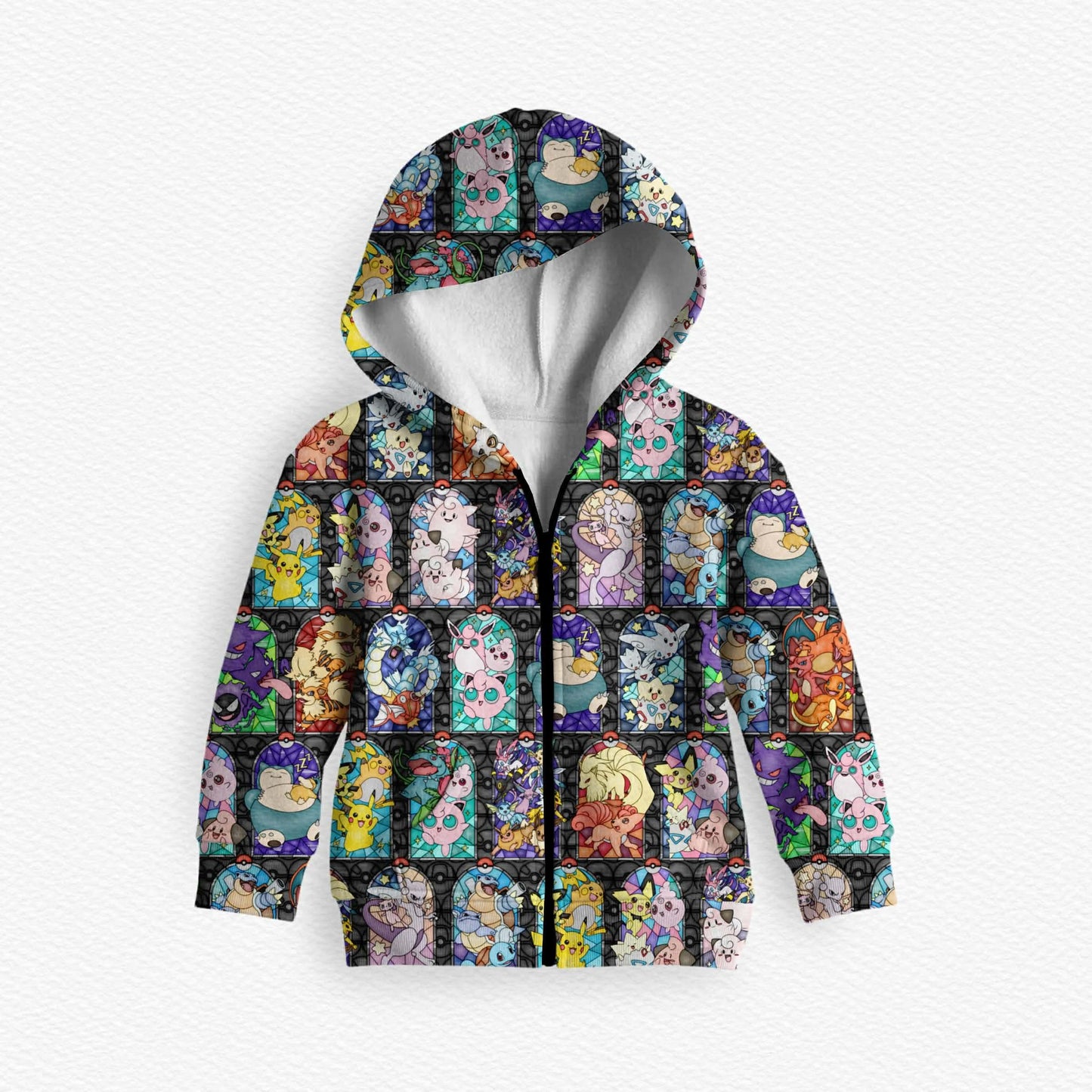 RTS PLAY Kids Full Zip Jacket: Stained Glass Master