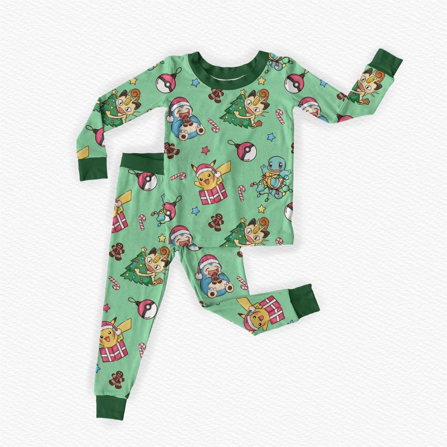 Long sleeve / pants: Christmas Pocket Pals *SHIPS NOVEMBER*