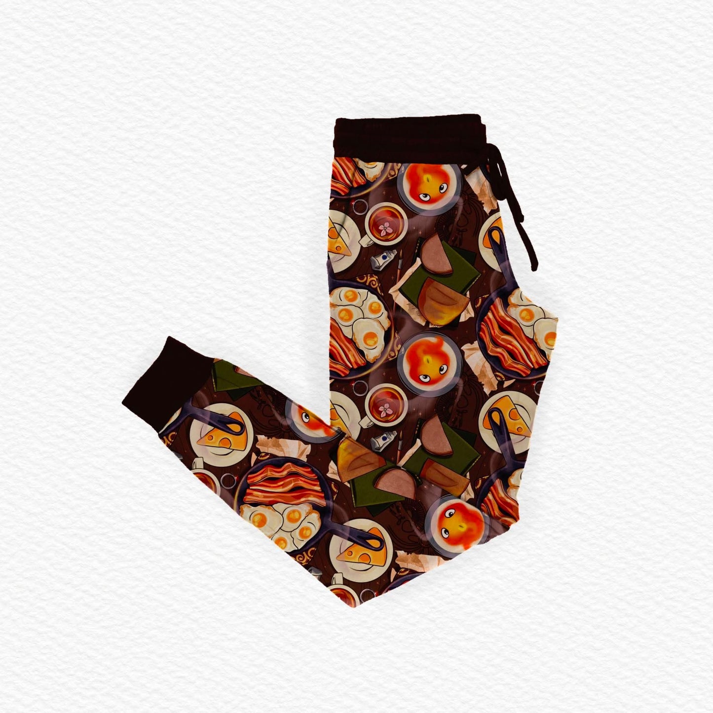 Adult Joggers: Fire Demon Breakfast *SHIPS NOVEMBER*