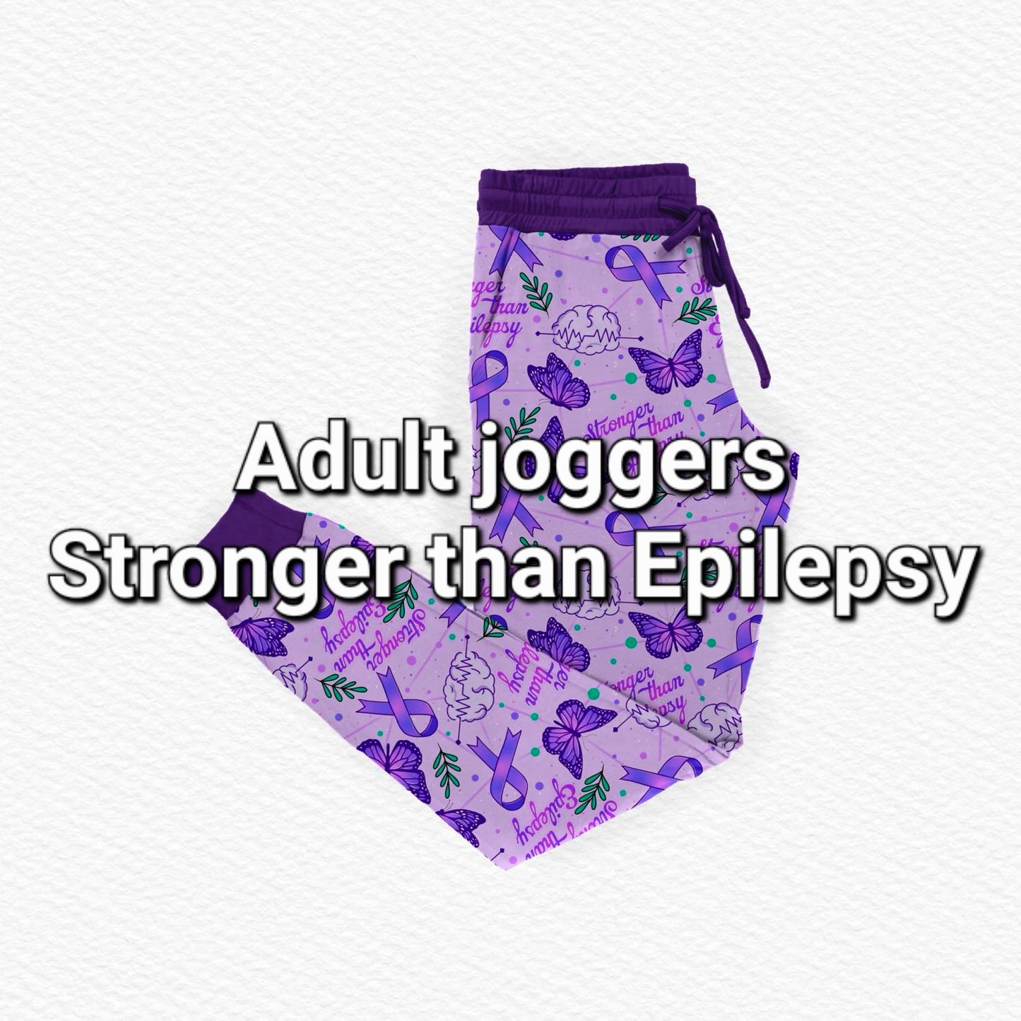 RTS Adult joggers: Stronger than Epilepsy