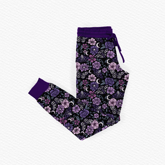 Adult joggers: Lavendar Moth *SHIPS SEPTEMBER*