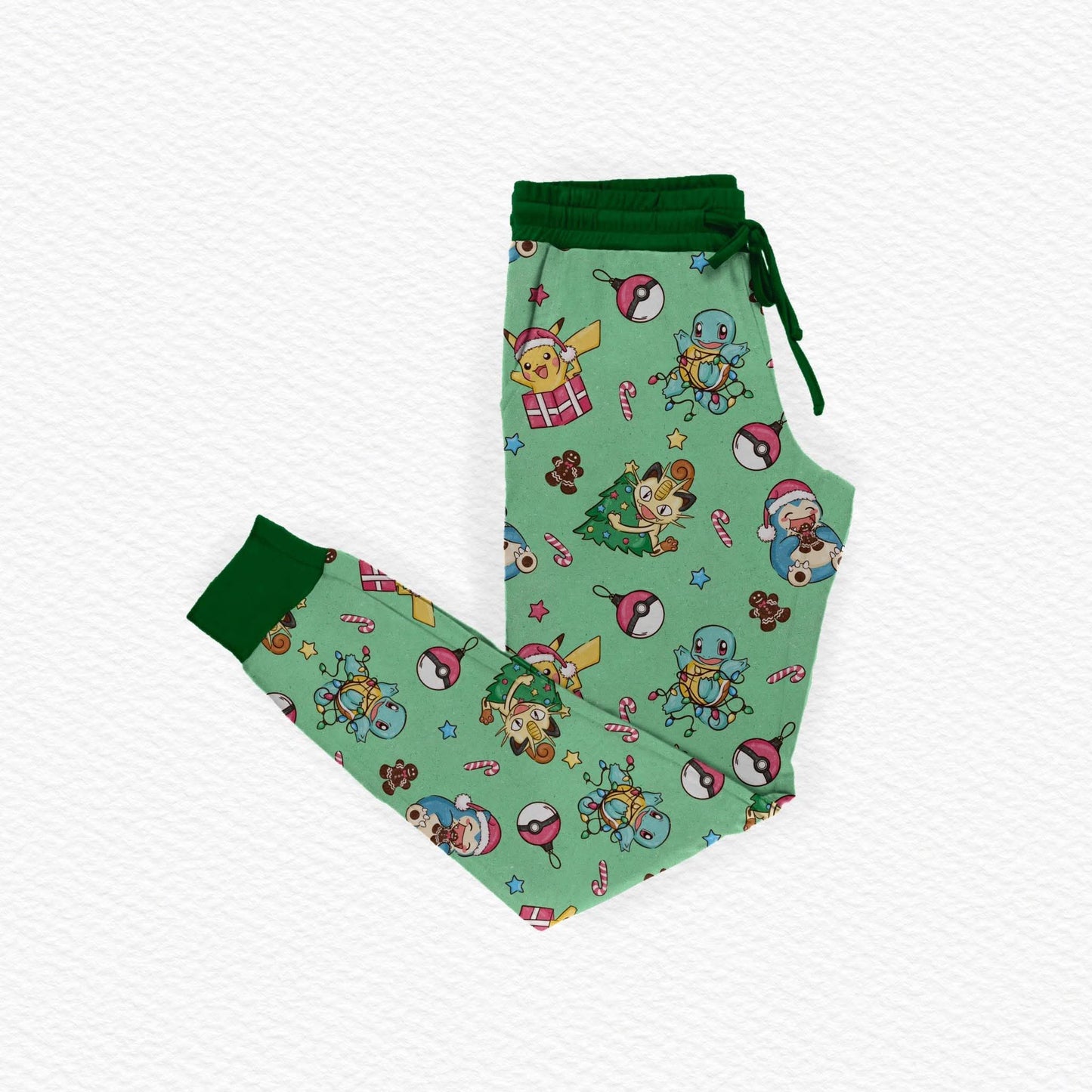 Adult joggers: Christmas Pocket Pals *SHIPS NOVEMBER*