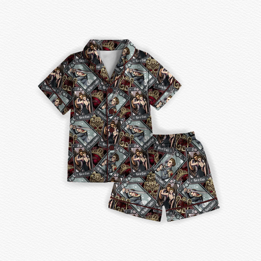 Adult Button up Lounge Sets: Nessian *SHIPS APRIL*