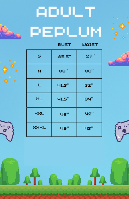 RTS Adult Peplum: Moon Child