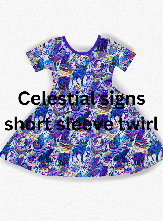 PLAY Short sleeve twirl: Celestial Signs *SHIPS JULY*