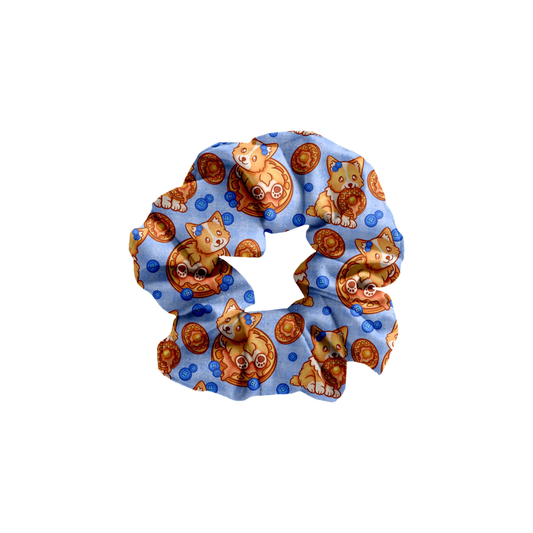 Adult scrunchie: Corgie Cakes (SHIPS APRIL)