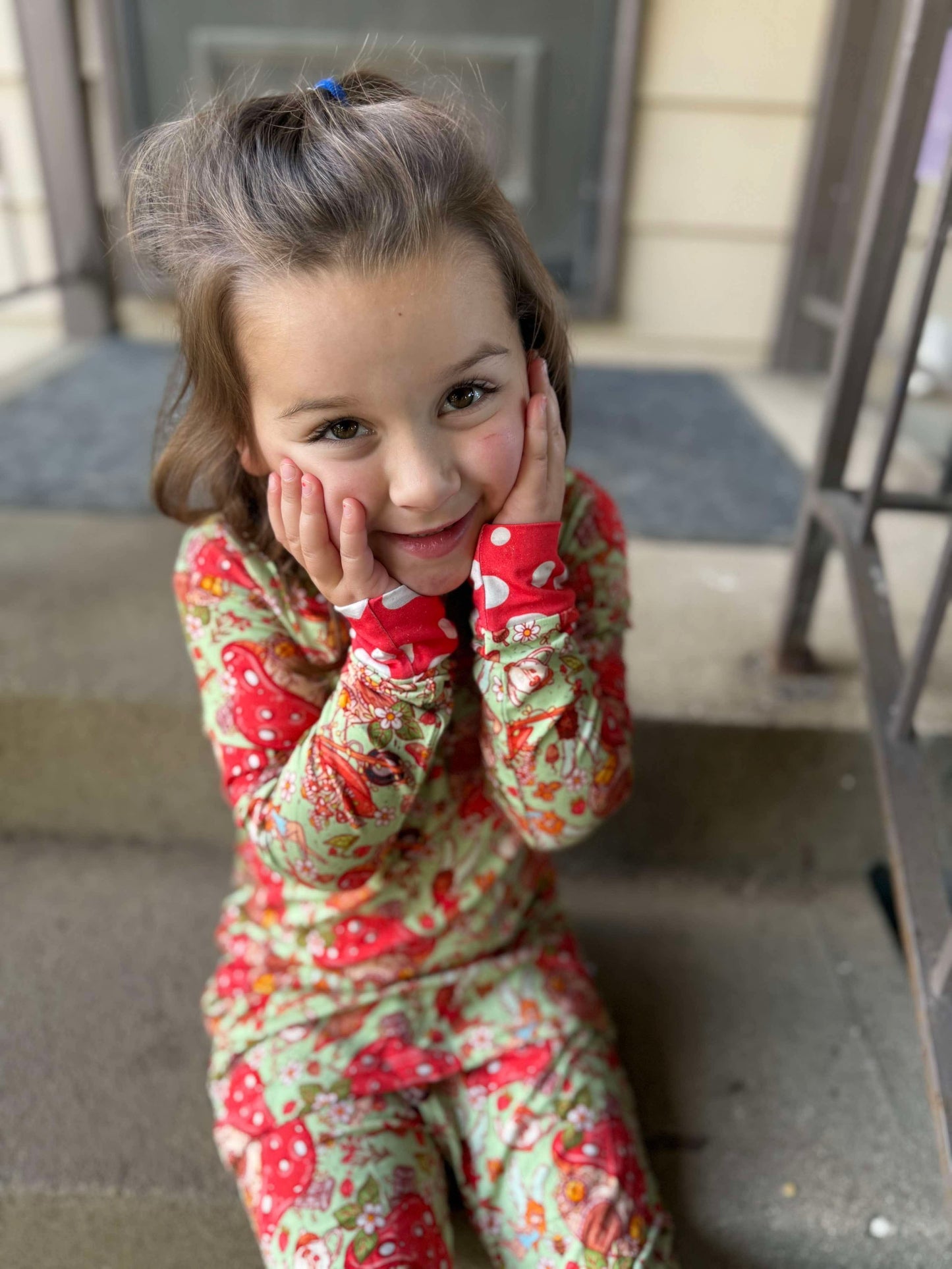 RTS Long sleeve / pants: Fairy Garden