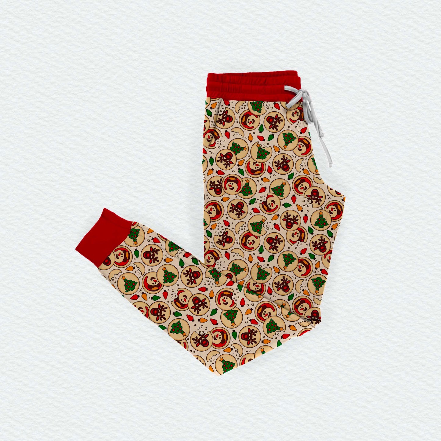 RTS Adult joggers: Christmas Cookie