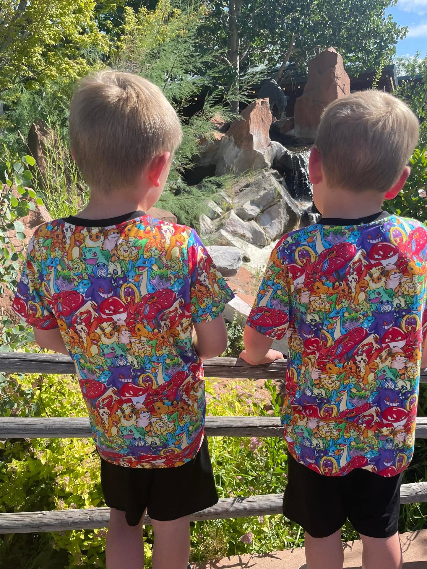 RTS PLAY Short sleeve / shorts: Rainbow Pok