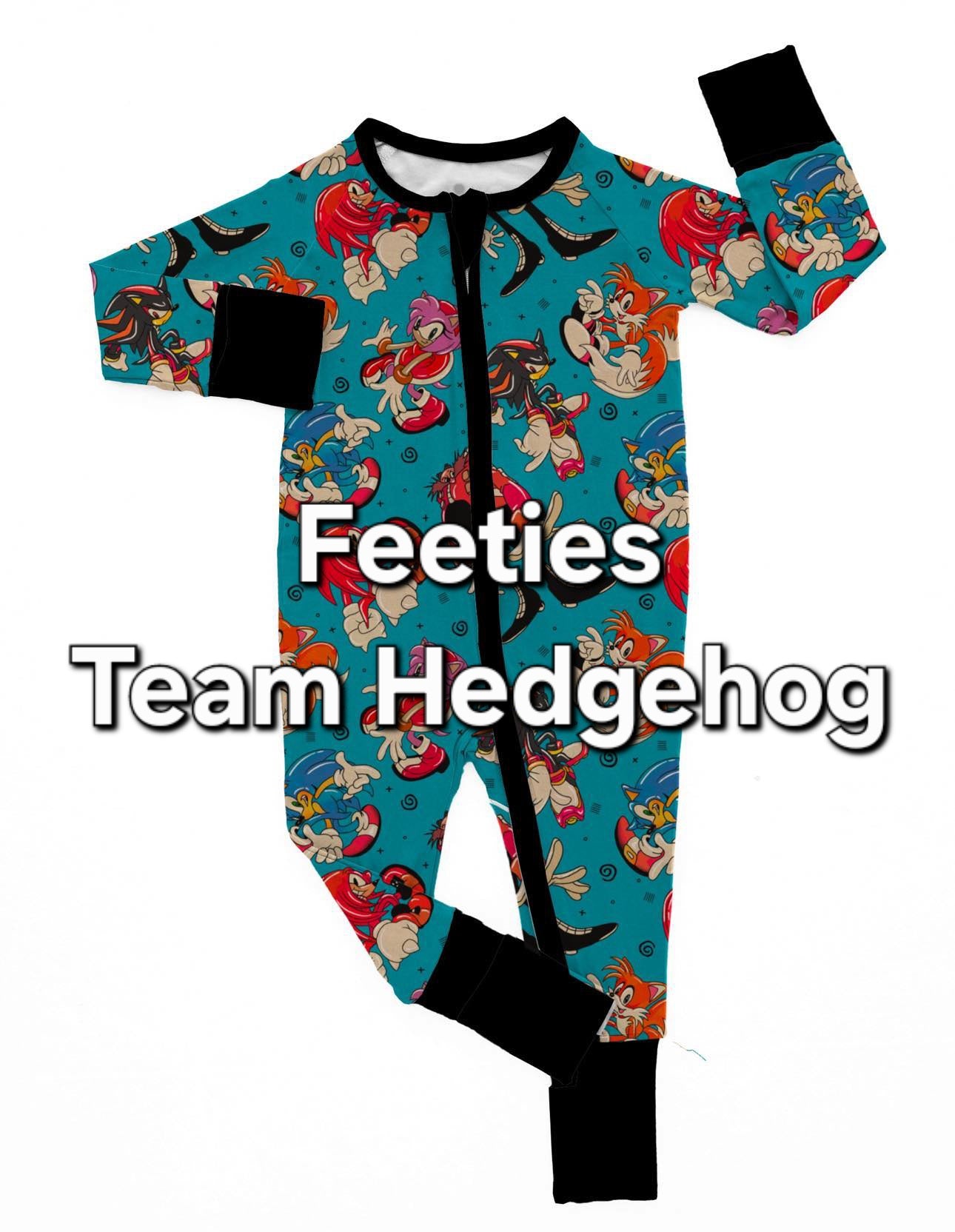 Feeties: Team Hedgehog *SHIPS JULY*