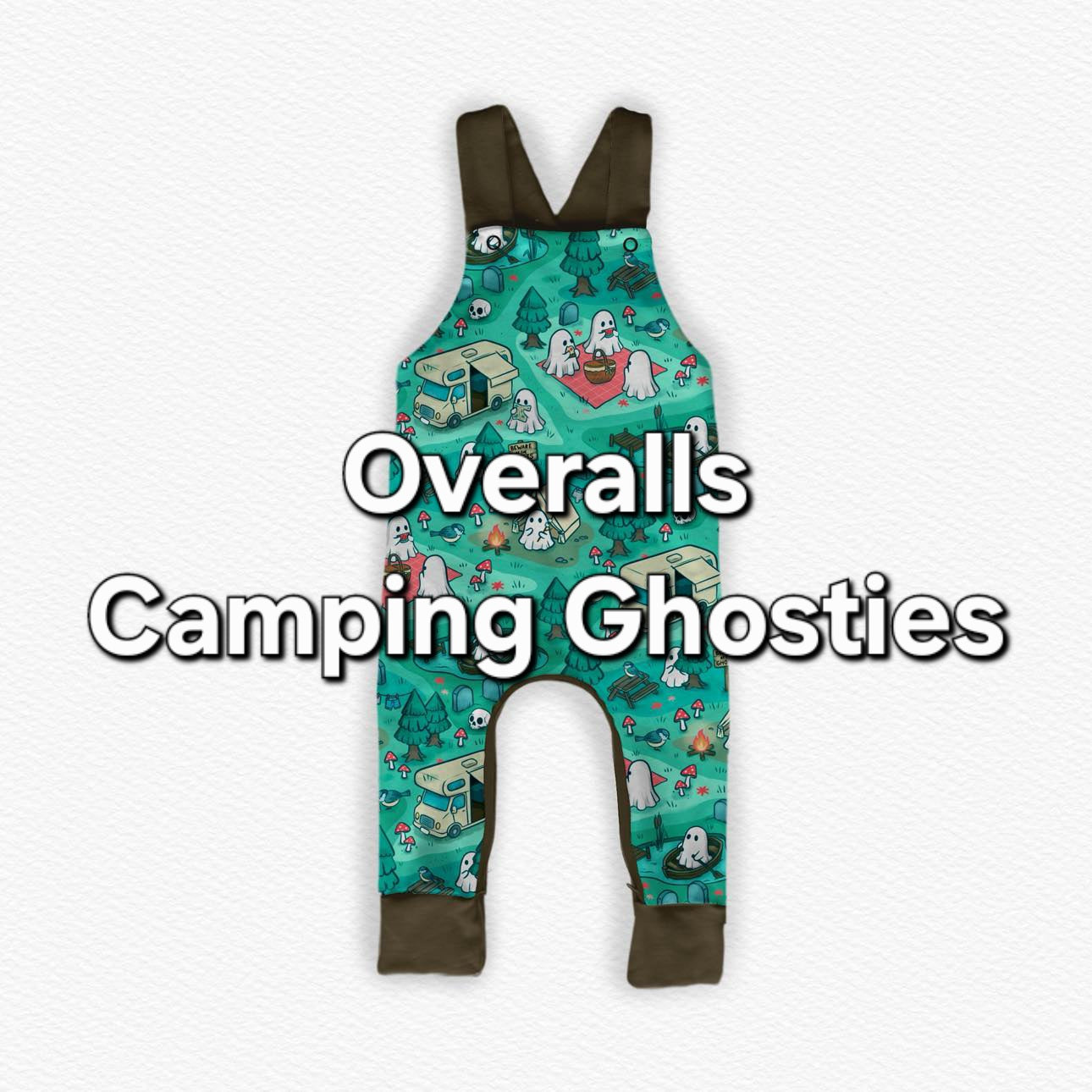 Overalls: Camping Ghosties *SHIPS JULY*